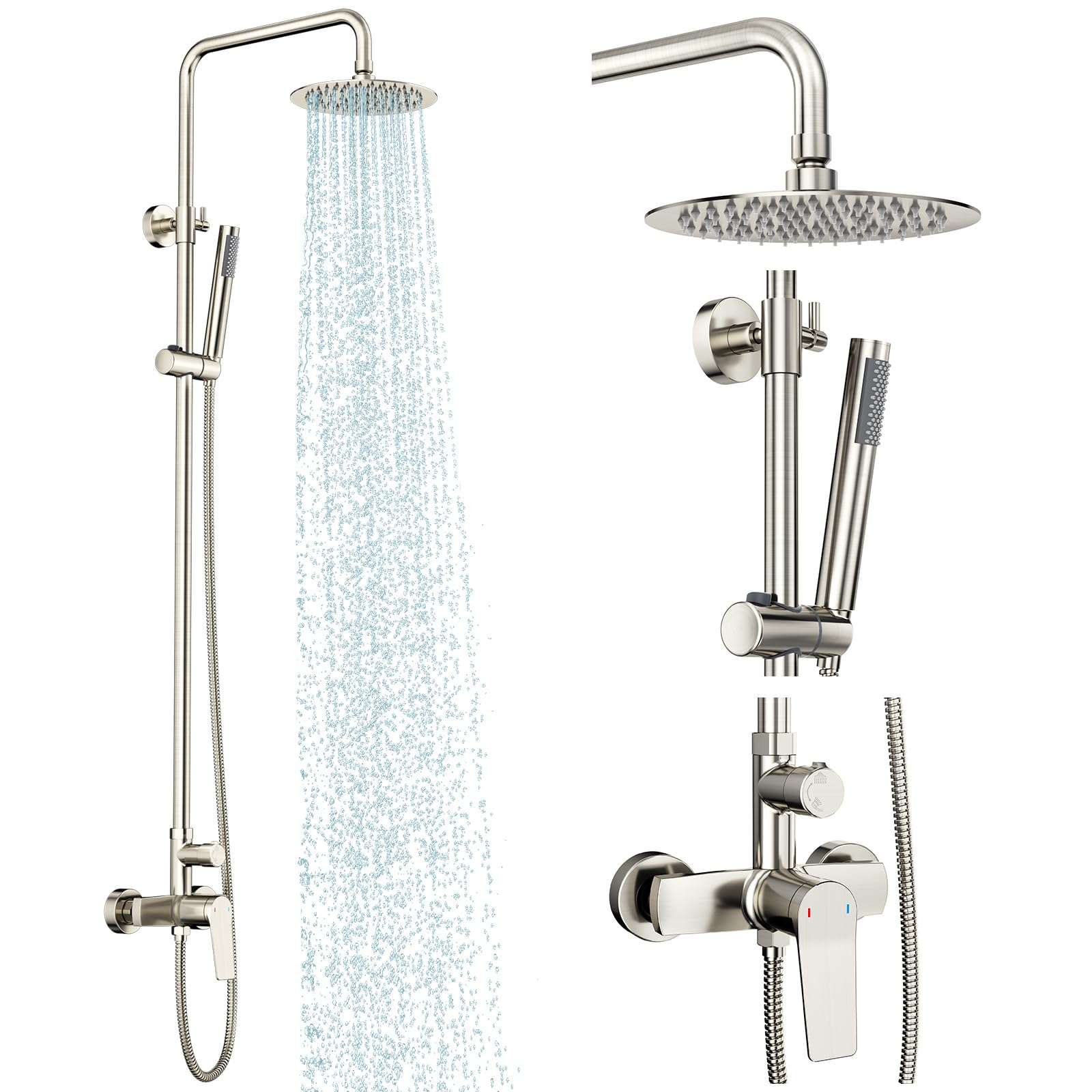 MZTJ016-1 8 Inch Shower Set (Non-Thermostatic)