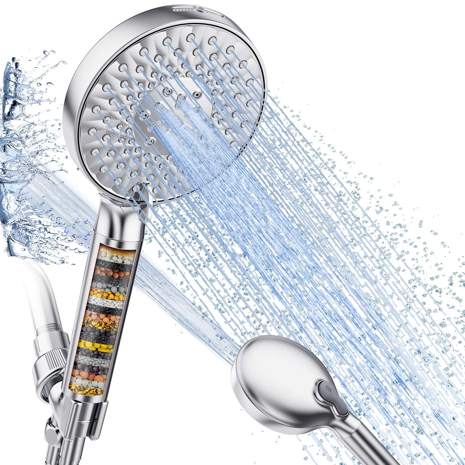 YSSX021-9-Setting Handheld Shower Set with Bracket